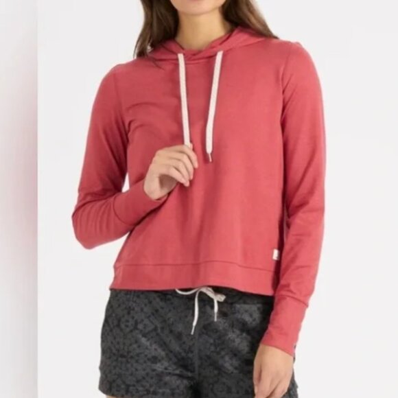 Vuori Halo Essential Hoodie Sierra Heather Sz S - Picture 6 of 6